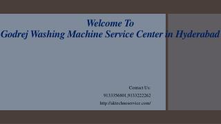 Godrej washing machine service center in Hyderabad...
