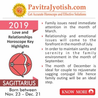 2019 Sagittarius Love and Relationships Horoscope