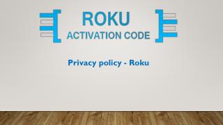 Privacy policy - Roku