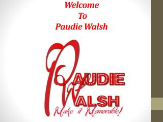 Limerick Wedding DJ | Wedding DJ in Cork | Paudie Walsh