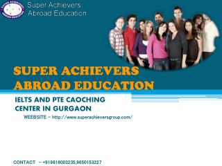 IELTS and PTE coaching in Gurgaon