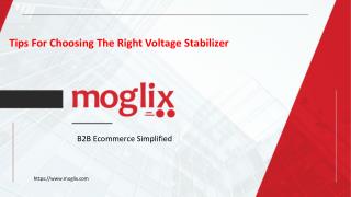 Tips For Choosing The Right Voltage Stabilizer