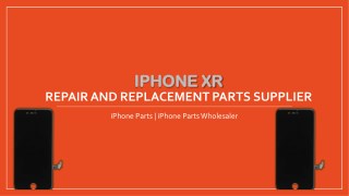 Mobilesentrix: iPhone XR Repair and Replacement Parts Supplier