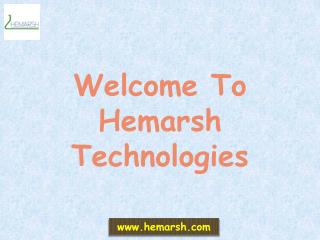 Hemarsh Technologies – Manufacturer Of Drug Impurities Vadodara