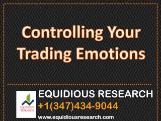 Controlling Your Trading Emotions