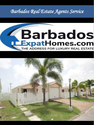 Barbados Real Estate Agents Service