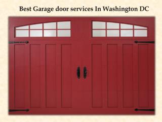 Best Garage door services In Washington DC