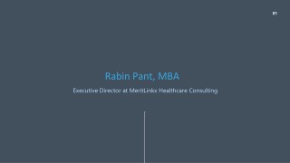 Rabin Pant, MBA - Executive Director at MeritLinkx Healthcare Consulting