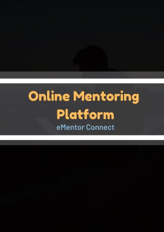 Online Mentoring Platform – For Corporate Mentoring
