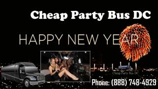 Cheap Party Bus DC for New Year Eve