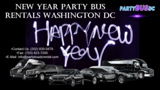 DC Party Bus Rental for New Year Eve