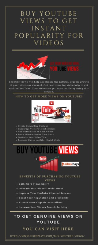 Buy YouTube Views to Get Instant Popularity for Video