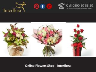 Online Flowers Shop – Interflora