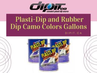 DipIt.ca | Plasti-Dip and Rubber Dip Camo Colors Gallons