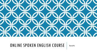 Online Spoken English Course