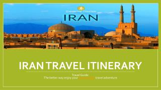 Iran Travel Itinerary