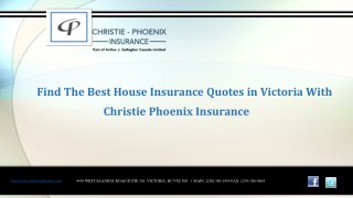 How To Find The Best House Insurance Quotes in Victoria