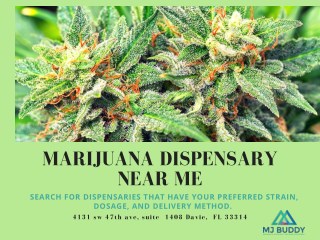 Get Medical Marijuana dispensary near me | MJ Buddy