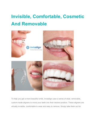Invisalign Treatment for Perfect Smile - Alpha Seaforth Clinique Dentaire