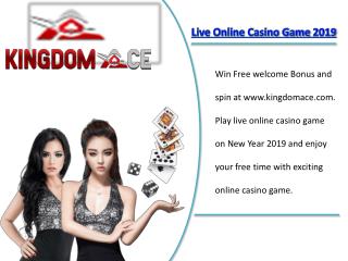 Live Casinos UK 2019 — Kingdom Ace