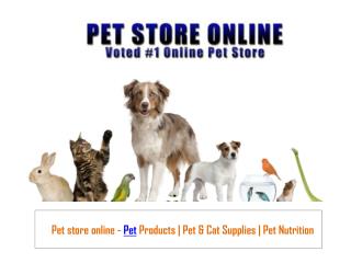 Pet store online - Pet Products | Pet & Cat Supplies
