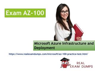 1 Pass Microsoft AZ-100 Exam In First Attempt - Microsoft AZ-100 Briandumps
