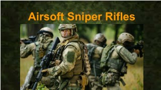 Buy Airsoft Sniper Rifles|Just Airsoft