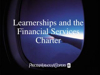 Learnerships and the Financial Services Charter