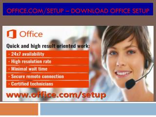 office.com/setup - The Compelete Guide to Install Office Setup With Product Key
