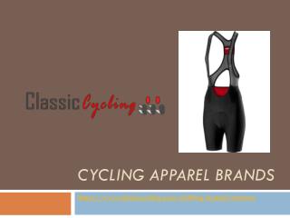 Cycling Apparel Brands