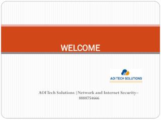 Network and Inernet Security | AOI Tech Solutions | 8888754666