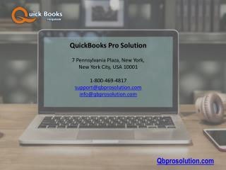 How To Resolve QuickBooks Error 6123