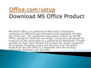 OFFICE.COM/SETUP DOWNLOAD OFFICE ANTIVIRUS