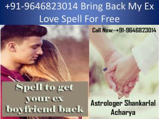 91-9646823014 Bring Back My Ex Love Spell For Free