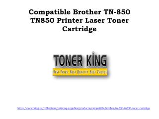 Compatible Brother TN-850 TN850 Printer Laser Toner Cartridge