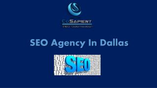 SEO Agency In Dallas