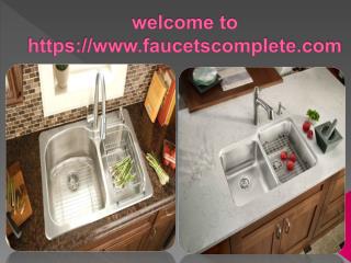 How can you buy the right kitchen sink and white kitchen faucet?