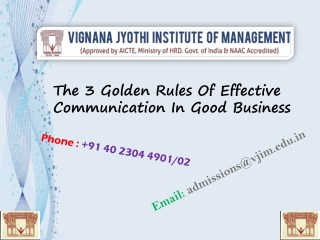 Golden Rules Of Effective Communication In Good Business
