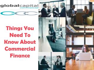 Things to know about commercial finance