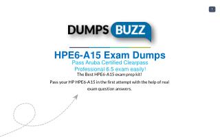 HPE6-A15 test questions VCE file Download - Simple Way