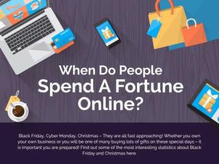 When do People Spend a Fortune Online