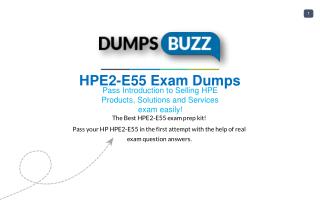 Get real HPE2-E55 VCE Exam practice exam questions