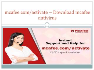 mcafee.com/activate - How to Activate McAfee Subscription?