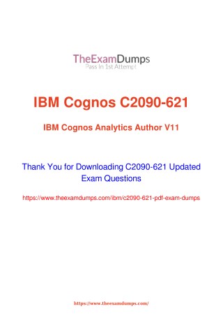 IBM C2090-621 Practice Questions [2019 Updated]