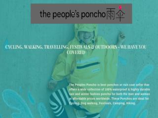 Best Poncho Online Store - ﻿The People's Poncho