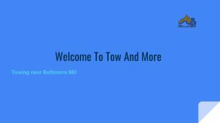 Towing near Baltimore MD | towingbaltimoremd