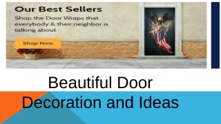 Your adoration for Christmas door covers