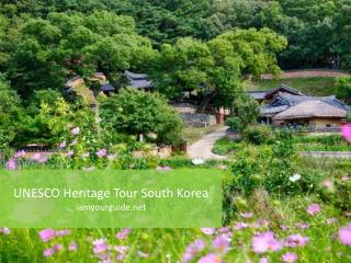 UNESCO Heritage Tour South Korea