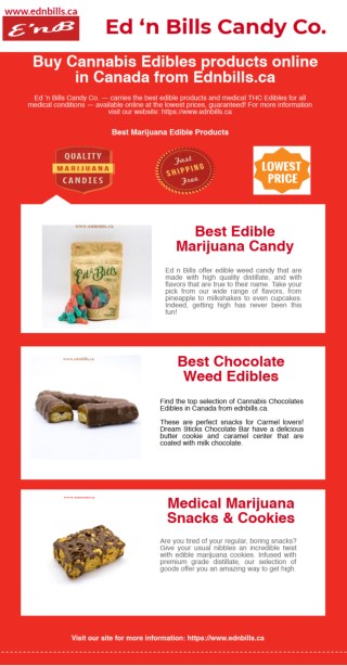 Best Marijuana Edible Candy - Ednbills.ca