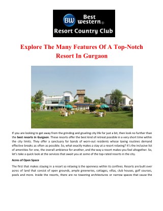 Family Day Out Packages in Gurgaon, Holiday Packages in Manesar, Gurgaon